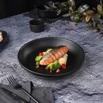 Салатник  900 мл d 23,5 см h4,5 см Smooth Black Raw Stellar P.L. Proff Cuisine [1]