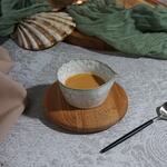 Соусник  75 мл d 8 см h4 см круглый керамика Gray Frutti di Mare P.L. [6]