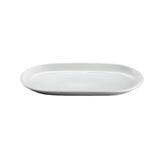 Блюдо овальное 22,5*12,3 см h2,1 см для подачи белое фарфор NEW P.L. Proff Cuisine [10]