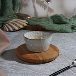 Соусник  75 мл d 8 см h4 см круглый керамика Gray Frutti di Mare P.L. [6]