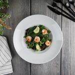 Тарелка глубокая 300 мл d 27,2 см h5,5 см белая фарфор Glory Eco P.L. Proff Cuisine [6]