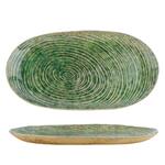 Блюдо овальное 33*17 см h2 см Green Frutti di Mare P.L. [1]