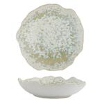 Салатник 500 мл d 22 см h5,5 см Crush Gray Spots Light Green Frutti di Mare P.L. [1]