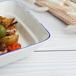 Салатник 400 мл 16*16 см h4,5 см квадратный Sea Flower P.L. Proff Cuisine [6]