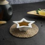 Соусник  25 мл 9,5*8 см h2,5 см Mini Mix Звезда белый фарфор P.L. Proff Cuisine [6]