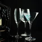 Рюмка коктейльная 280 мл Мартини "Abyss" декор d 11,5 см h18,5 см P.L. - BarWare [4]