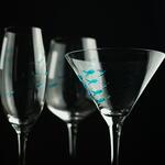 Рюмка коктейльная 280 мл Мартини "Abyss" декор d 11,5 см h18,5 см P.L. - BarWare [4]