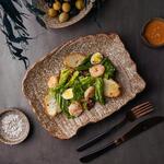 Блюдо прямоугольное 26*20*4,3 см Brown Crush Untouched Taiga P.L. Proff Cuisine [1]