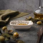 Соусник  60 мл 10*7 см h2,7 см емкость для закусок овальный Oliva By Bone Innovation [bb] [6]