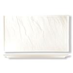Блюдо прямоугольное 35*20 см h1,9 см Relief белое фарфор P.L. Proff Cuisine [3]