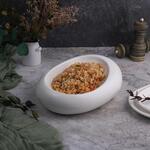 Блюдо для подачи 25,5*18,5 см h8,4 см Organic 300 мл белое фарфор NEW P.L. Proff Cuisine [3]