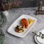 Блюдо прямоугольное 29,5*18,5 см белое фарфор P.L. Proff Cuisine [6]