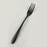 Вилка столовая 21,5 см матовая черный цвет PVD Alessi-Black P.L. [12]