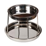 Этажерка 2 яруса d 22,5/28,5 см для подачи морепродуктов, P.L. Proff Cuisine