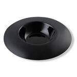 Тарелка глубокая 130 мл d 18,5 см h3 см для пасты Black фарфор P.L. Proff Cuisine [3]