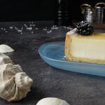 Блюдо овальное 21*11,5 см h2 см Blue Sunset матовое стекло P.L. Proff Cuisine [6]