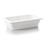 Гастроемкость 1/4 h65 мм пластик меламин 263*159*65 мм 1,8 л White P.L. Proff Cuisine