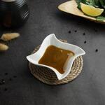 Соусник  60 мл 9,5*9,5 см h2,5 см Mini Mix бумеранг белый фарфор P.L. Proff Cuisine [6]