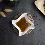 Соусник  60 мл 9,5*9,5 см h2,5 см Mini Mix бумеранг белый фарфор P.L. Proff Cuisine [6]