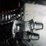 Графин  0,75 л штоф с крышкой Aura h30 см стекло P.L. - BarWare [1]