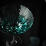 Рюмка коктейльная 350 мл Мартини голубая "Azure" d 12,5 см h19,5 см P.L. - BarWare [4]