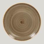 Тарелка RAK Porcelain Twirl Alga плоская 27 см