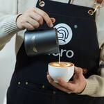 Питчер молочник 600 мл COLOR LATTE ART серый d 9,2/7,9 см h11,2 см нерж. ZeroHero