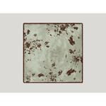 Тарелка RAK Porcelain Peppery квадратная 27*27 см, h 2,6 см, серый цвет