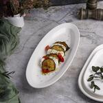 Блюдо овальное 35*13,5 см h3,3 см белое фарфор P.L. Proff Cuisine [3]