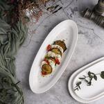 Блюдо овальное 35*13,5 см h3,3 см белое фарфор P.L. Proff Cuisine [3]