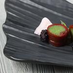 Блюдо для подачи 31*24 см Matsuyama Black фарфор P.L. Proff Cuisine [1]
