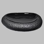 Блюдо овальное 28*22 см h6 см Organic Black P.L. Proff Cuisine [3]