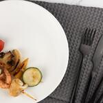 Тарелка d 23 см h2 см без борта белая фарфор P.L. Proff Cuisine [6]