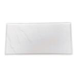 Блюдо прямоугольное 25*12 см h1,3 см Relief белое фарфор P.L. Proff Cuisine [1]