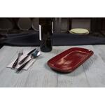 Блюдо овальное 29,2*14 см h2 см Evolution Dark Red P.L. Proff Cuisine [1]