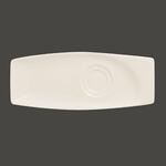 Прямоугольное блюдце RAK Porcelain Mazza 26*10 см