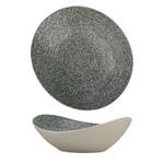 Салатник 900 мл 24,3*21,4 см h8 см глазурь Wave Up Glossy Stone Untouched Taiga P.L. [1]