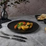 Тарелка d 27 см h2 см Black Raw Wood P.L. Proff Cuisine [3]