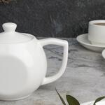 Чайник 400 мл d 7 см h10,2 см белый фарфор P.L. Proff Cuisine [1]