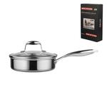 Сотейник 4 л с крышкой 26/23*16,5 см New Kitchen Honeycombs нерж. с антиприг. покр. ИНДУКЦИЯ