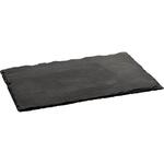 Блюдо прямоугольное 30*20 см Relief Black фарфор P.L. Proff Cuisine [1]