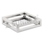 Подставка фуршетная стойка 12*12*3 см квадрат нерж. P.L. Proff Cuisine