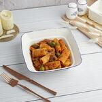 Салатник 800 мл 20*20 см h5,2 см квадратный Sea Flower P.L. Proff Cuisine [6]