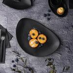 Блюдо овальное 29*20 см h3 см Side Up Smooth Black Raw Stellar P.L. Proff Cuisine [3]