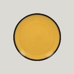 Тарелка круглая RAK Porcelain LEA Yellow 29 см (желтый цвет)