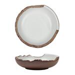 Салатник 175 мл d 15,5 cм h4,3 cм Crush White Matt New Brown Taiga P.L. [6]