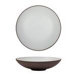 Салатник 650 мл d 23 cм h3 cм White Matt New Brown Taiga P.L. [4]