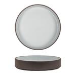 Салатник 600 мл d 19,7 cм h4 cм White Matt New Brown Taiga P.L. [6]