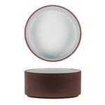 Салатник 800 мл d 15,5 cм h7 cм White Matt New Brown Taiga P.L. [4]