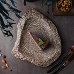 Блюдо для подачи 29*25 см h3 см Brown Crush Untouched Taiga P.L. Proff Cuisine [1]